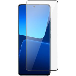 Mobigear Premium Xiaomi 13 Glazen Screenprotector - Case Friendly - Zwart