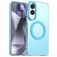 Mobigear Shockproof Samsung Galaxy S25 Edge MagSafe Hoesje Hardcase Backcover - Blauw