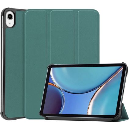Mobigear Tri-Fold iPad Mini 6 (2021) Hoes Bookcase - Groen