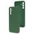 Mobiparts Samsung Galaxy A14 Siliconen Hoesje Backcover - Forest Green