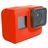 Mobigear Classic GoPro Hero 5 Hoesje Flexibel Siliconen - Rood