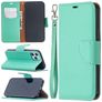 Mobigear Excellent iPhone 12 Pro Hoesje Bookcase Portemonnee - Turquoise