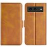 Mobigear Slim Magnet Google Pixel 8a Hoesje Bookcase Portemonnee - Cognac