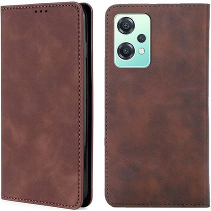 Mobigear Retro Slim OnePlus Nord CE 2 Lite 5G Hoesje Bookcase Portemonnee - Bruin