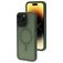 Mobiparts Hardcover iPhone 14 Pro Max MagSafe Hoesje Hardcase Backcover - Satin Green