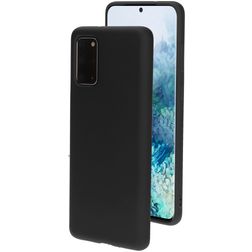 Mobiparts Samsung Galaxy S20 Plus Siliconen Hoesje Backcover - Zwart