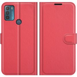Mobigear Classic Motorola Moto G50 Hoesje Bookcase Portemonnee - Rood