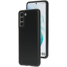 Mobiparts Classic Samsung Galaxy S21 Hoesje Flexibel TPU Backcover - Matt Black