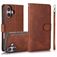 Mobigear Wallet iPhone 16 Plus Hoesje Uitneembare 2in1 Bookcase Portemonnee - Bruin