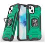 Mobigear Armor Ring iPhone 13 Pro Max Hoesje Hardcase Backcover Shockproof met Ringhouder - Groen