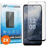 Mobigear Premium Nokia G60 5G Glazen Screenprotector - Case Friendly - Zwart (2-Pack)
