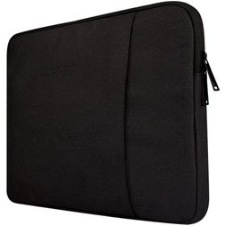 Mobigear Oxford Laptop Sleeve 14 inch Laptop hoes - Zwart