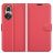 Mobigear Classic HONOR 50 Hoesje Bookcase Portemonnee - Rood