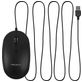 Macally Dynamouse Optische Bedrade Muis USB-A zwart