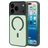 Mobiparts Hardcover iPhone 17 Pro Max MagSafe Hoesje Hardcase Backcover - Satin Green