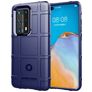 Mobigear Rugged Shield Huawei P40 Pro Plus Hoesje Flexibel TPU Backcover Shockproof - Blauw