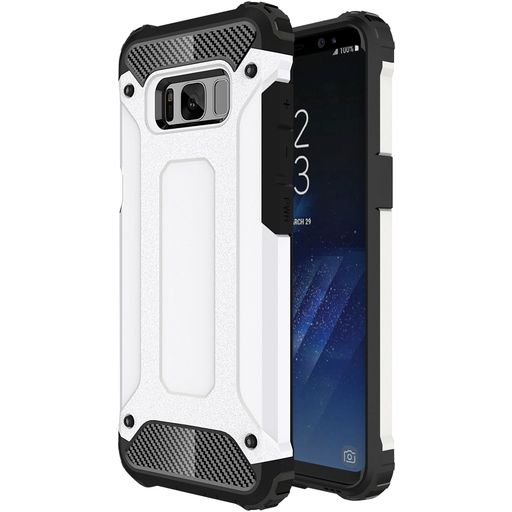 Mobigear Outdoor Samsung Galaxy S8 Hoesje Hardcase Backcover Shockproof - Wit