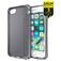 ITSkins SpectrumClear iPhone SE (2022) Hoesje Flexibel TPU Backcover Shockproof - Smoke