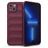 Mobigear Bumpy iPhone 14 Plus Hoesje Flexibel TPU Backcover - Bordeaux Rood