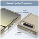 Mobigear Crystal Sony Xperia 10 V Hoesje Flexibel TPU Backcover - Grijs