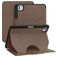 Mobigear Magnetic Folio iPad Pro 11 Inch (2025) Hoes Bookcase + Stylus Houder - Bruin