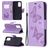 Mobigear Butterfly POCO M3 Hoesje Bookcase Portemonnee - Paars