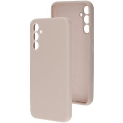 Mobiparts Samsung Galaxy A34 Siliconen Hoesje Backcover - Soft Salmon