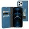 Mobiparts Classic Wallet iPhone 12 Pro Max Hoesje Bookcase Portemonnee - Steel Blue