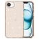 Mobigear Crystal Glitter iPhone 16e Hoesje Hardcase Backcover - Goud