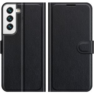 Mobigear Classic Samsung Galaxy S22 Hoesje Bookcase Portemonnee - Zwart