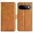 Mobigear Slim Magnet Google Pixel 11 Pro XL Hoesje Bookcase Portemonnee - Cognac