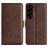 Mobigear Slim Magnet Samsung Galaxy S23 FE Hoesje Bookcase Portemonnee - Bruin