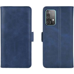 Mobigear Slim Magnet Samsung Galaxy A52s 5G Hoesje Bookcase Portemonnee - Donkerblauw