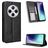 Mobigear Sensation Xiaomi Redmi 14C Hoesje Bookcase Portemonnee - Zwart