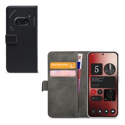 Mobilize Classic Gelly Wallet Nothing Phone (2a) Hoesje Bookcase Portemonnee - Zwart