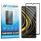 Mobigear Premium POCO M3 Glazen Screenprotector - Case Friendly - Zwart