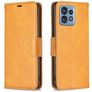 Mobigear Excellent Motorola Edge 40 Pro Hoesje Bookcase Portemonnee - Cognac