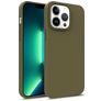 Mobigear Bio iPhone 15 Plus Hoesje Eco Friendly Backcover - Legergroen
