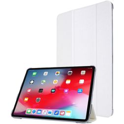 Mobigear Tri-Fold Slim iPad Pro 12.9 Inch (2020) Hoes Bookcase - Wit