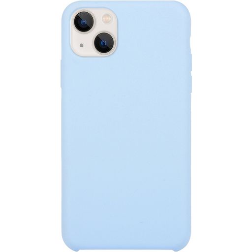 Mobigear Rubber Touch iPhone 15 Siliconen Hoesje Backcover - Blauw