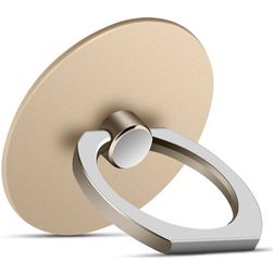 Mobigear Round Telefoonring - Goud Universeel