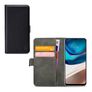 Mobilize Classic Gelly Wallet Motorola Moto G42 Hoesje Bookcase Portemonnee - Zwart