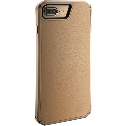 Element Case Solace iPhone 7 Plus Hoesje Aluminium Backcover Shockproof - Goud