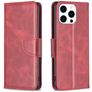 Mobigear Excellent iPhone 15 Pro Hoesje Bookcase Portemonnee - Rood
