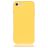 Mobigear Colors iPhone 7 Hoesje Flexibel TPU Backcover - Geel
