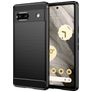 Mobigear Brushed Slim Google Pixel 7a Hoesje Flexibel TPU Backcover - Zwart