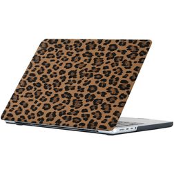 Mobigear Hardshell MacBook Pro 14 Inch (2021-2026) Hoes Hardshell Laptopcover MacBook Case - Bruin - Model A2442 / A2779 / A2918 / A2992 / A3401 / A3112 / A3434 / A3427 / A3426