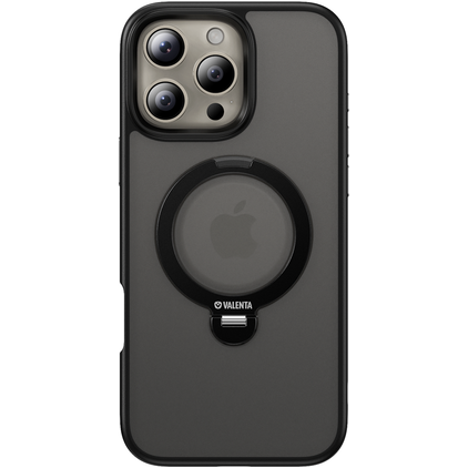 Valenta Frost iPhone 16 Pro Max MagSafe Hoesje Hardcase Backcover - Zwart