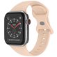 Mobigear Sport Dual Siliconen Apple Watch Bandje Druksluiting - 49/46/45/44 mm - Pastelroze