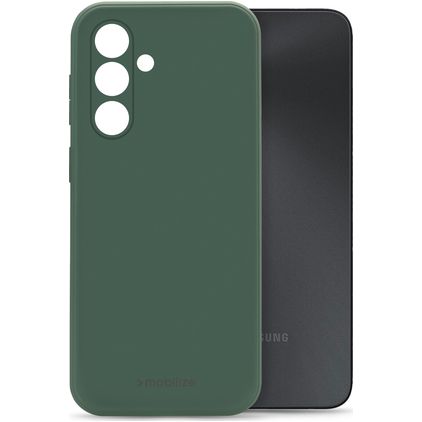 Mobilize Rubber Gelly Samsung Galaxy A05s Hoesje Flexibel TPU Backcover - Matt Green